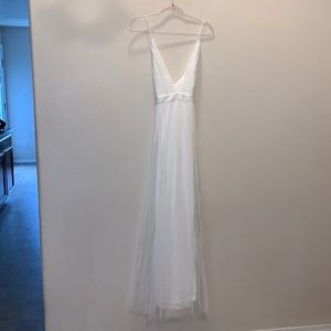 The Vintage Shop White Maxi Dress